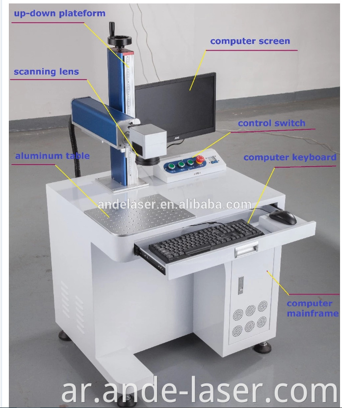 Fiber Laser Marking Machine for jewelry